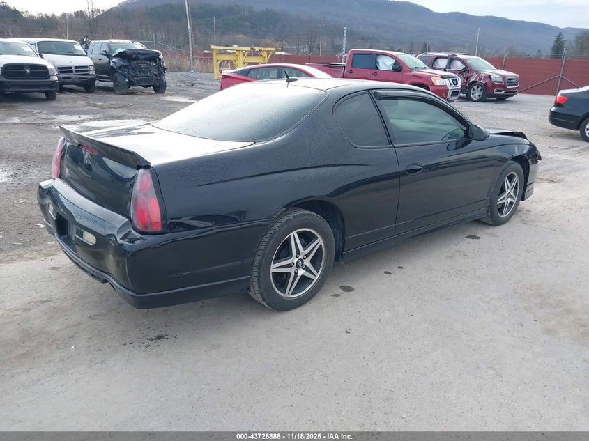 2G1WZ151X59250603 2005 CHEVROLET MONTE CARLO photo no. 4