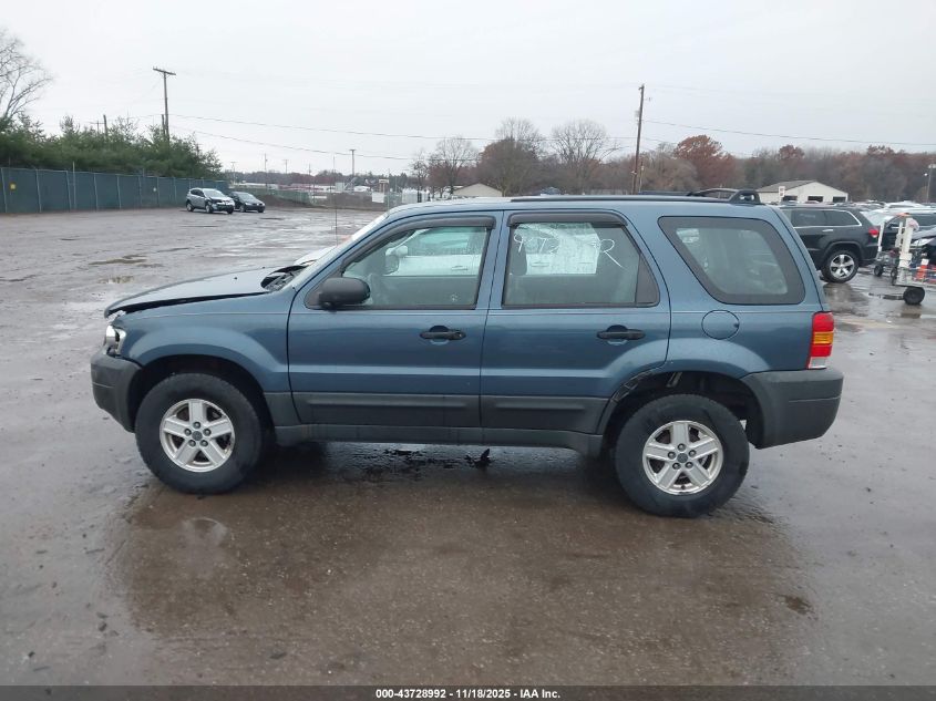 2005 Ford Escape Xls VIN: 1FMYU92Z45DA22067 Lot: 43728992