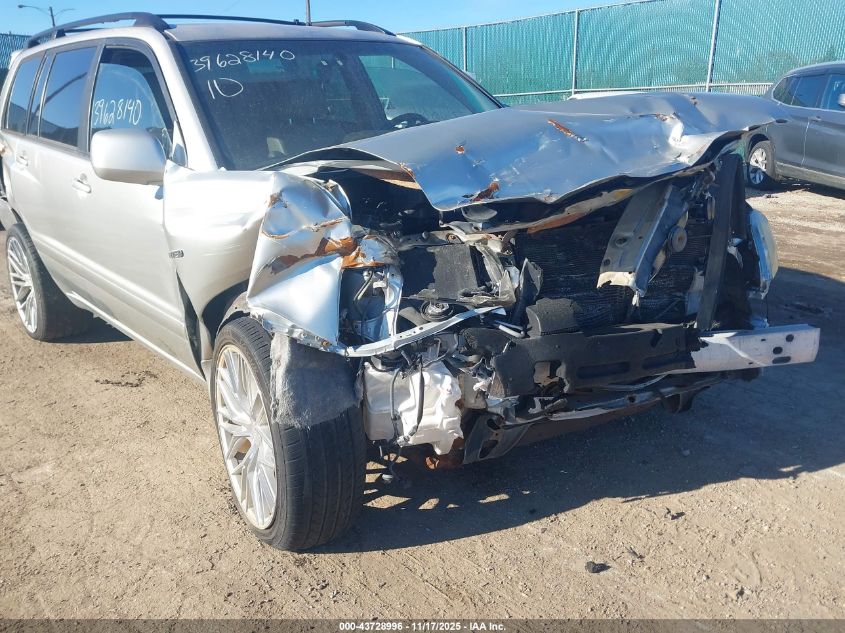 2006 Toyota Highlander Hybrid Limited V6 VIN: JTEDW21A860003431 Lot: 43728996