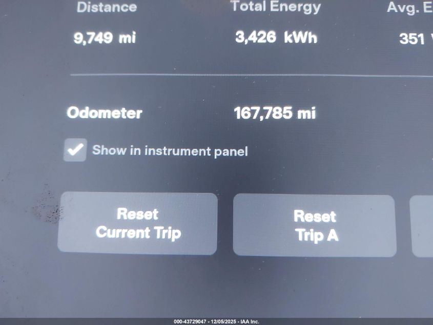 2015 Tesla Model S 70D/85D/P85D VIN: 5YJSA1H25FFP73428 Lot: 43729047