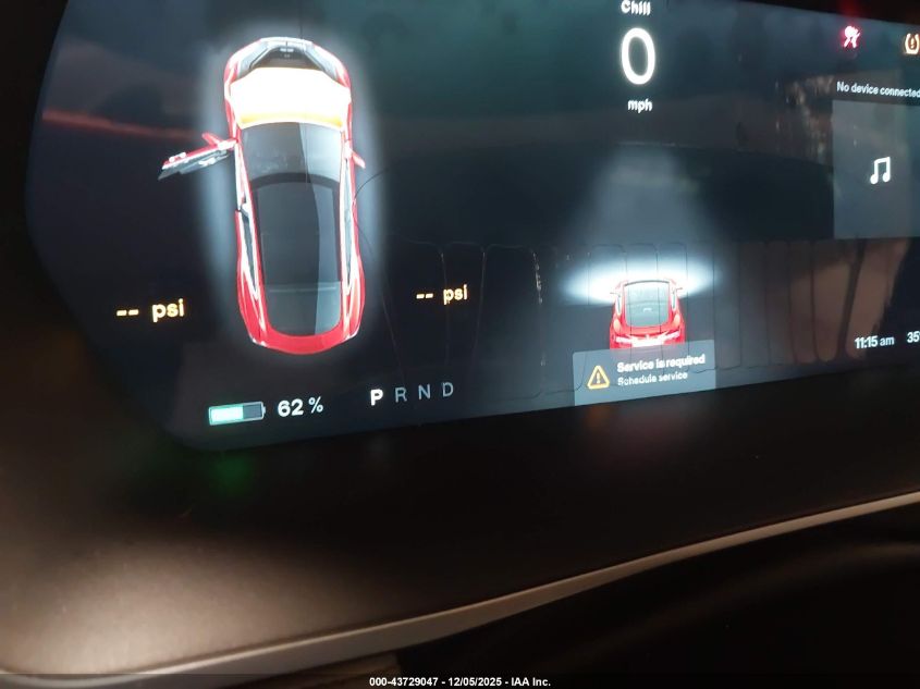 2015 Tesla Model S 70D/85D/P85D VIN: 5YJSA1H25FFP73428 Lot: 43729047