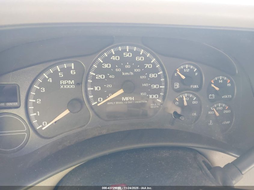 2002 Chevrolet Suburban 1500 Z71 VIN: 3GNFK16Z52G204654 Lot: 43729068