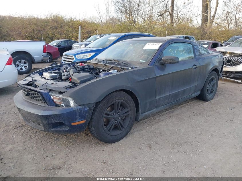 2012 Ford Mustang V6 VIN: 1ZVBP8AM8C5283627 Lot: 43729148