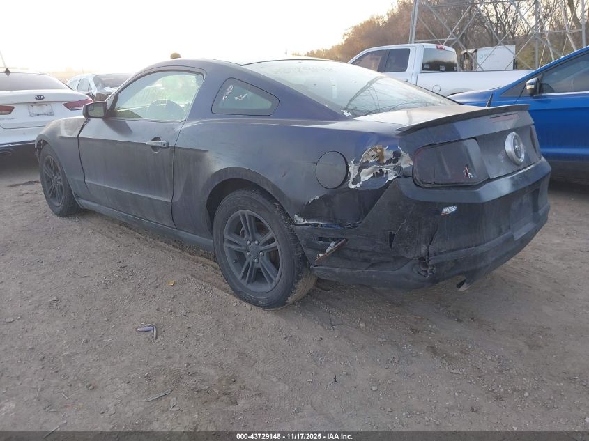 2012 Ford Mustang V6 VIN: 1ZVBP8AM8C5283627 Lot: 43729148