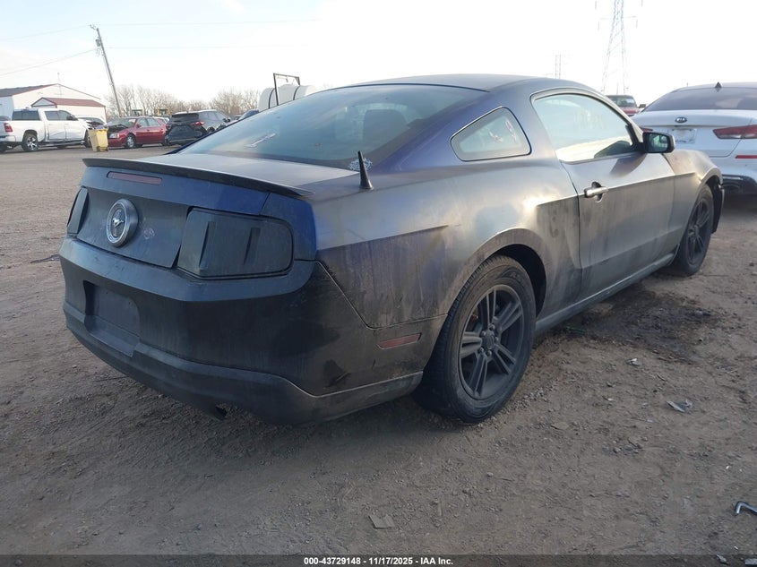 2012 Ford Mustang V6 VIN: 1ZVBP8AM8C5283627 Lot: 43729148