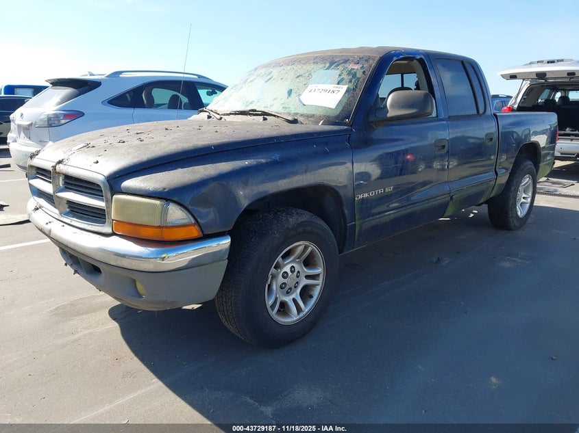 1B7HL2AN51S277815 2001 DODGE DAKOTA photo no. 2