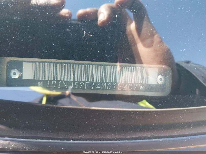 2004 Chevrolet Classic VIN: 1G1ND52F14M612207 Lot: 43729199