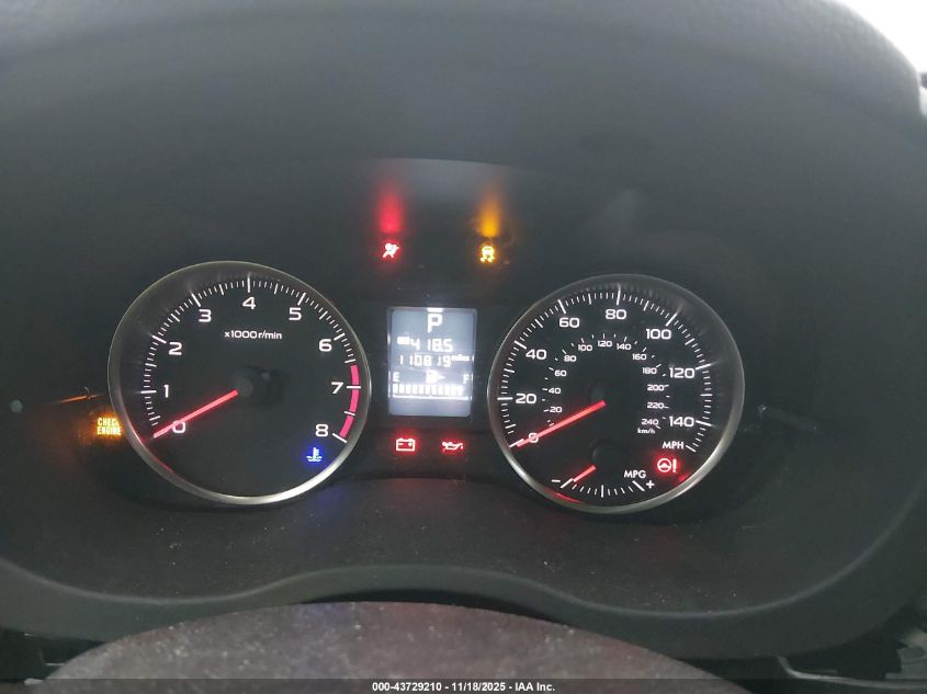 2017 Subaru Crosstrek 2.0I Premium VIN: JF2GPABC5H8235323 Lot: 43729210