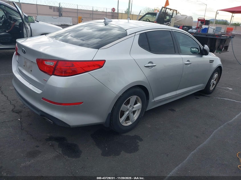 KNAGM4A75E5495745 2014 KIA OPTIMA photo no. 4