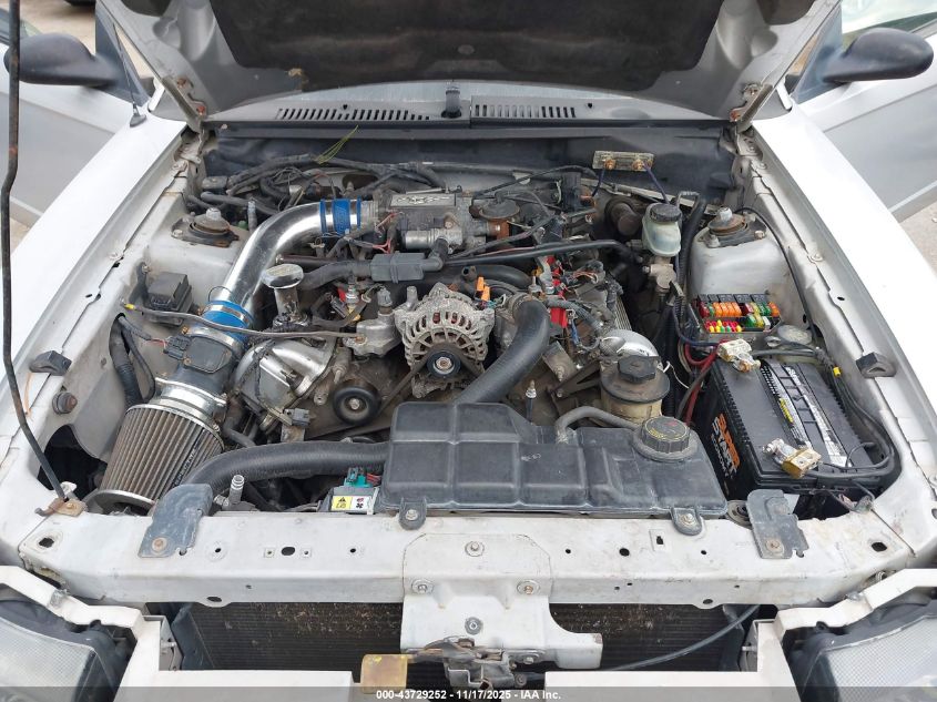 2002 Ford Mustang Gt VIN: 1FAFP45X22F108404 Lot: 43729252