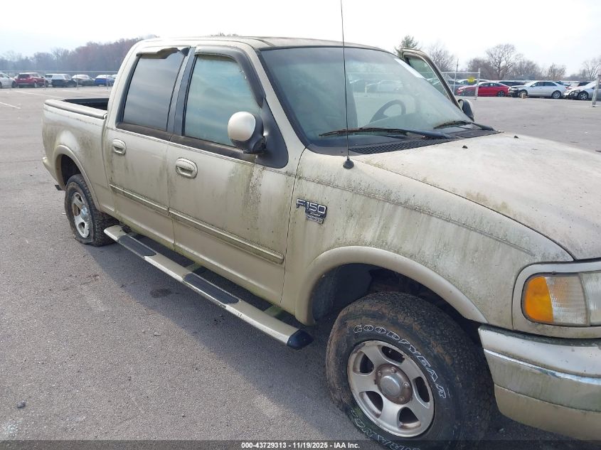 2001 Ford F-150 King Ranch Edition/Lariat/Xlt VIN: 1FTRW08L51KE13137 Lot: 43729313