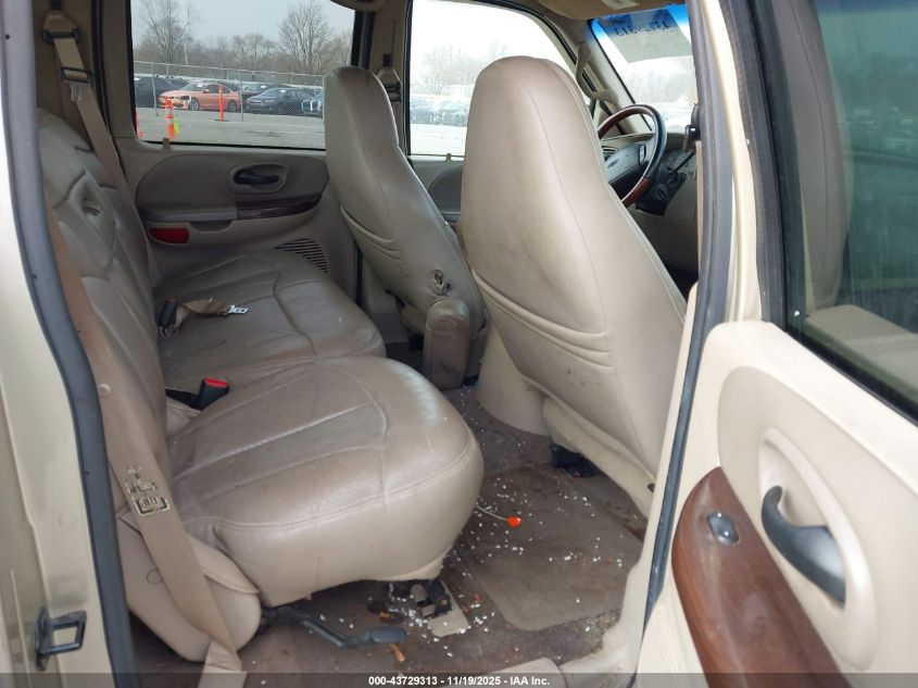 2001 Ford F-150 King Ranch Edition/Lariat/Xlt VIN: 1FTRW08L51KE13137 Lot: 43729313