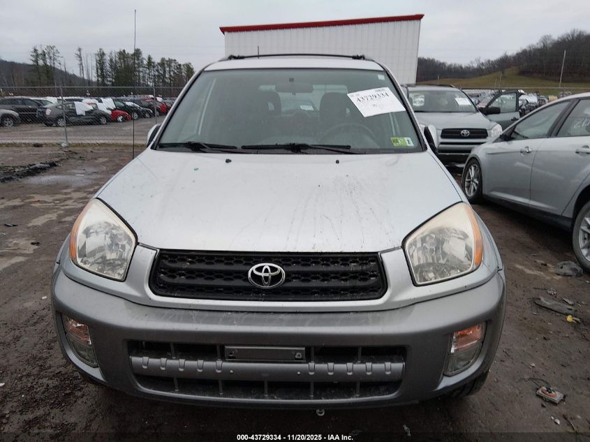 2001 Toyota Rav4 VIN: JTEHH20V410048052 Lot: 43729334