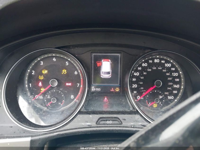 2019 Volkswagen Atlas 3.6L V6 Se VIN: 1V2LR2CA9KC547156 Lot: 43729344