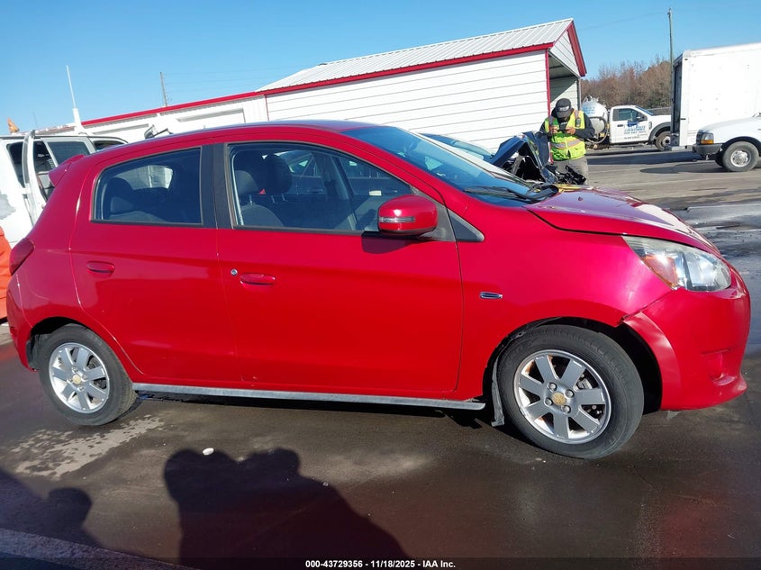 2015 Mitsubishi Mirage Es VIN: ML32A4HJ7FH056895 Lot: 43729356