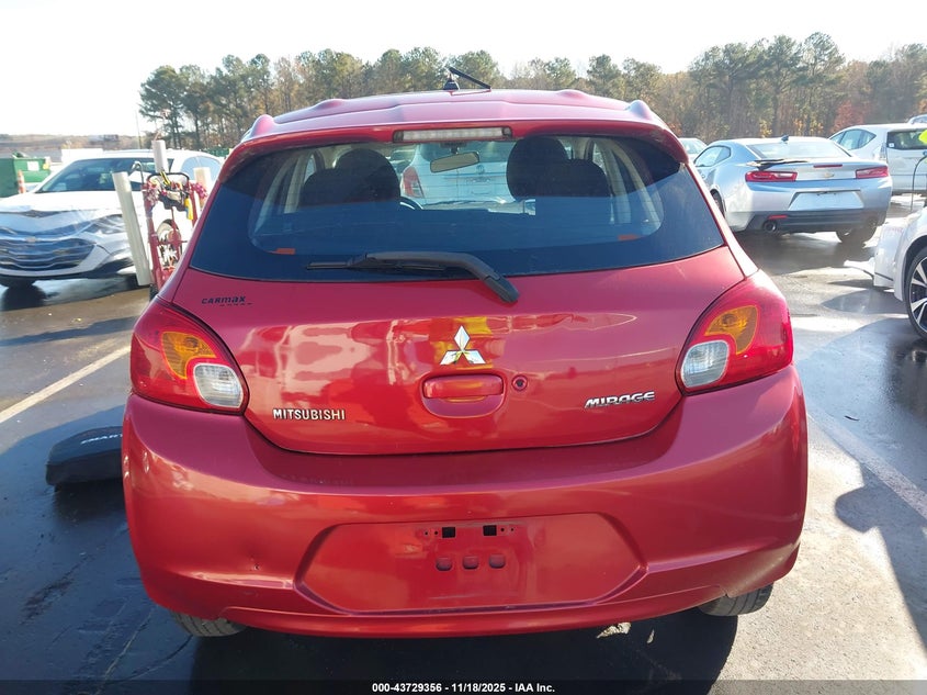 2015 Mitsubishi Mirage Es VIN: ML32A4HJ7FH056895 Lot: 43729356