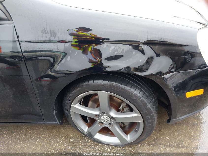 2009 Volkswagen Jetta S VIN: 3VWJZ71K89M099600 Lot: 43729359