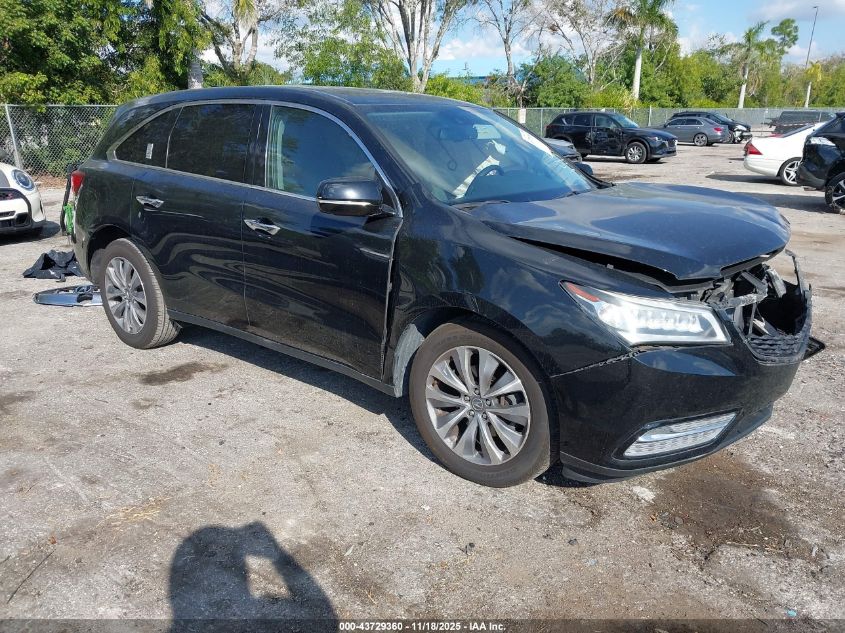 ACURA MDX TECHNOLOGY PACKAGE