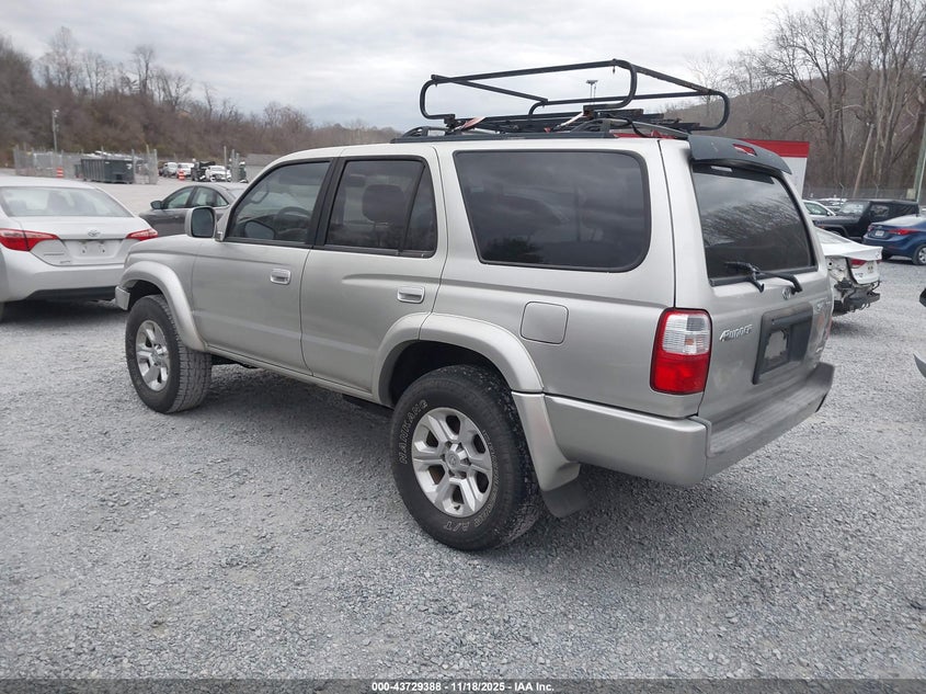 JT3HN86R819050199 2001 TOYOTA 4RUNNER photo no. 3