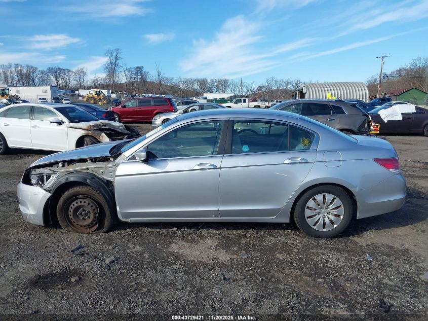 2009 Honda Accord 2.4 Lx VIN: 1HGCP26349A142205 Lot: 43729421