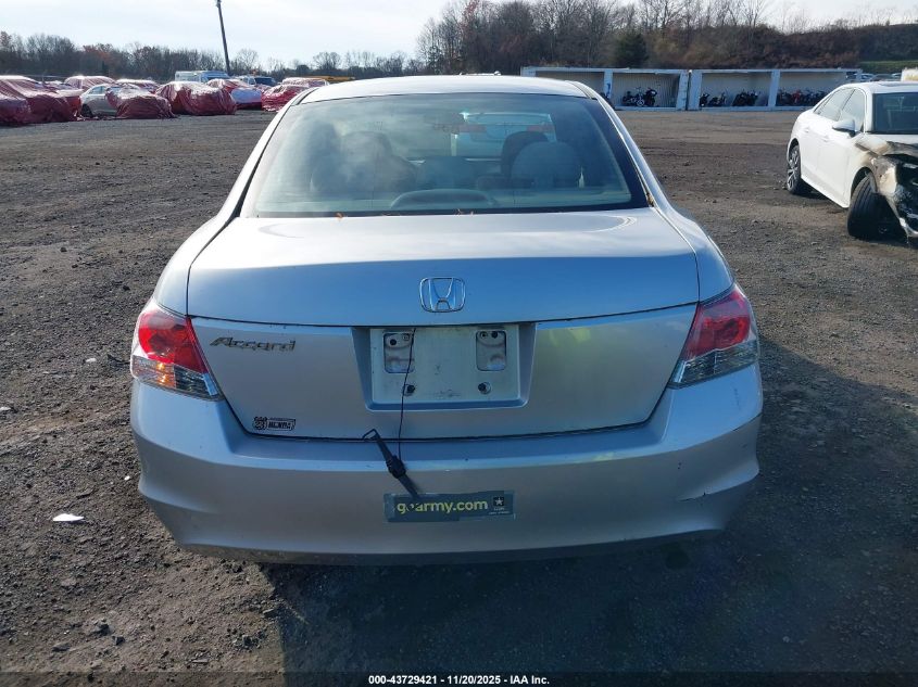 2009 Honda Accord 2.4 Lx VIN: 1HGCP26349A142205 Lot: 43729421