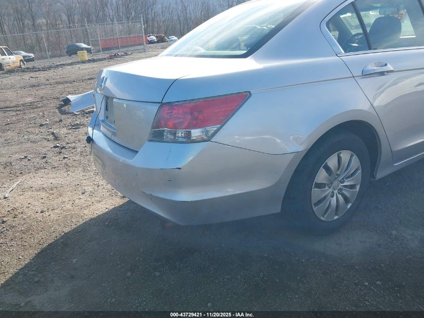 2009 Honda Accord 2.4 Lx VIN: 1HGCP26349A142205 Lot: 43729421