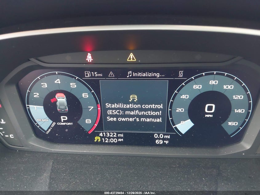 VIN WA1DECF30N1007855 2022 AUDI Q3 PREMIUM 45 TFSI S LINE QUATTRO TIPTRONIC