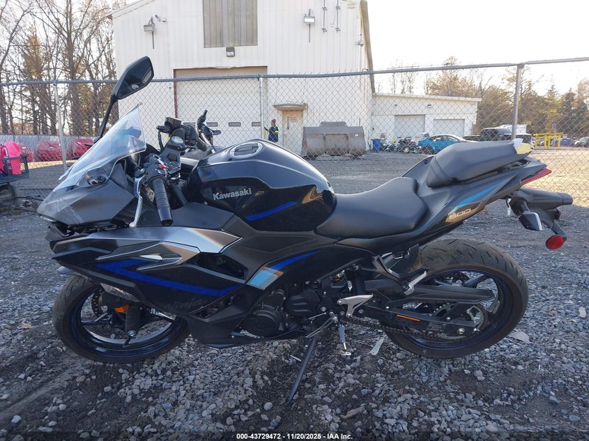 2025 Kawasaki Ex500 VIN: ML5EXGG13SDA43247 Lot: 43729472