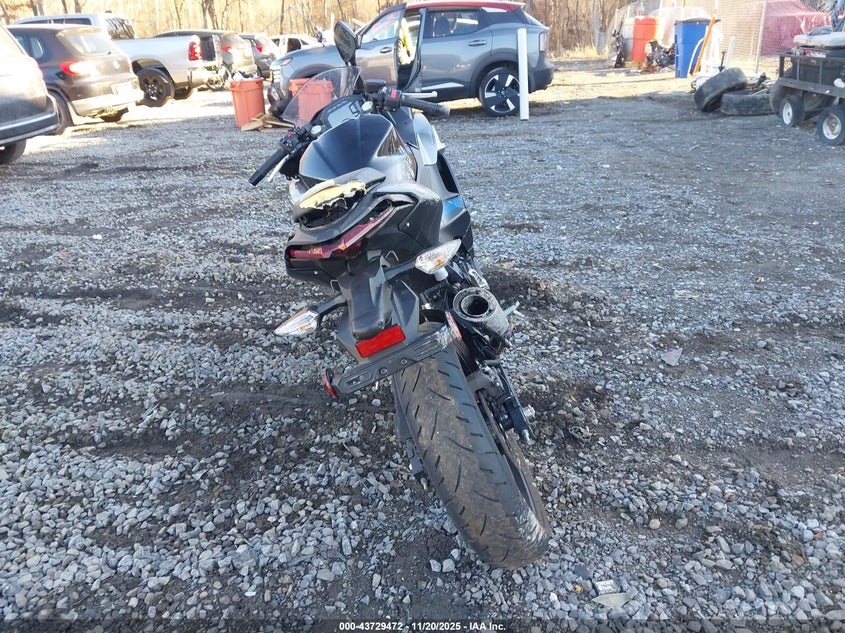 2025 Kawasaki Ex500 VIN: ML5EXGG13SDA43247 Lot: 43729472