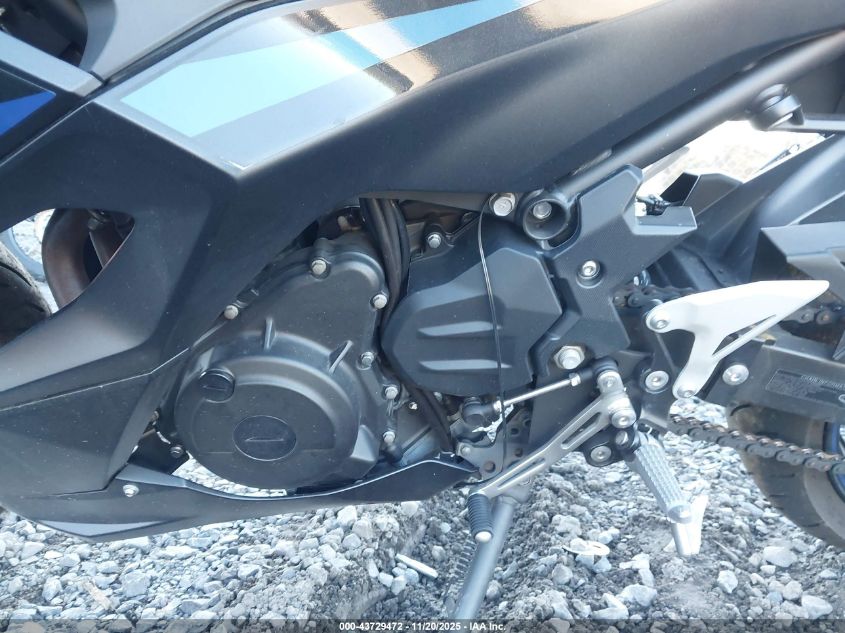 2025 Kawasaki Ex500 VIN: ML5EXGG13SDA43247 Lot: 43729472