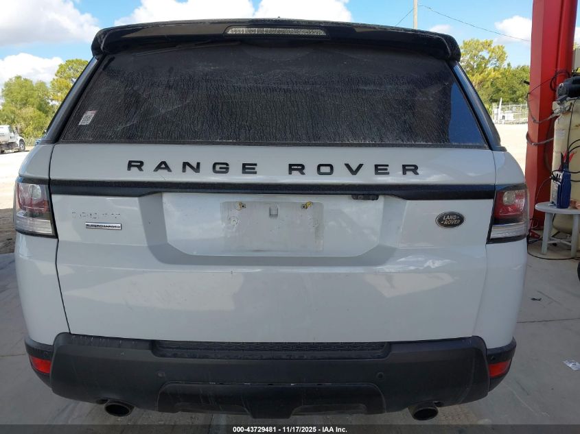 2016 Land Rover Range Rover Sport 5.0L V8 Supercharged/5.0L V8 Supercharged Dynamic VIN: SALWR2EFXGA570190 Lot: 43729481