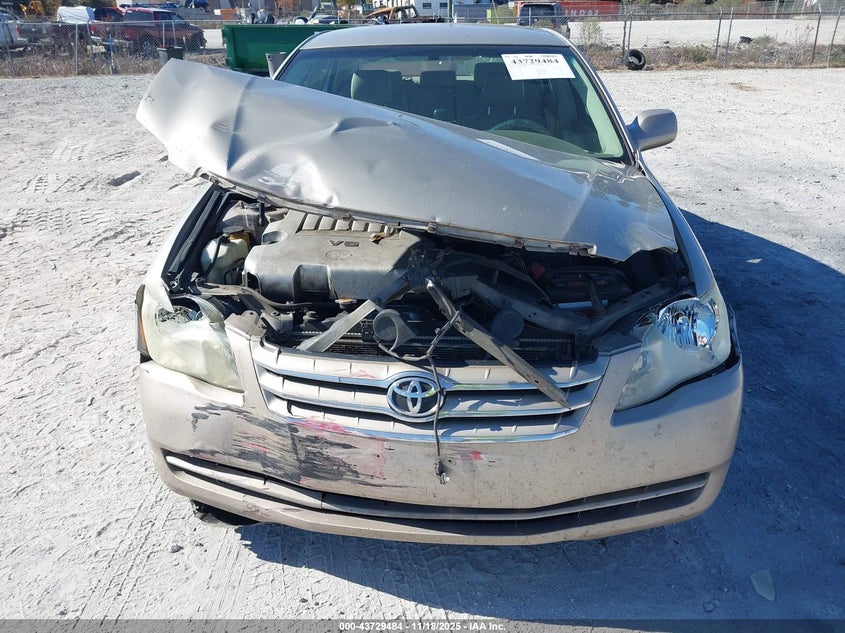 2005 Toyota Avalon Xl VIN: 4T1BK36B75U034400 Lot: 43729484