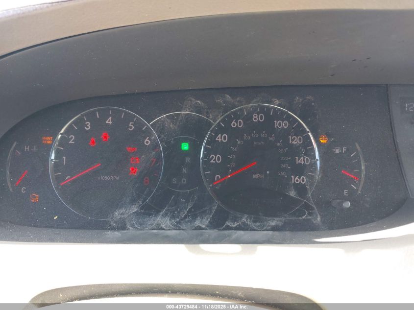 2005 Toyota Avalon Xl VIN: 4T1BK36B75U034400 Lot: 43729484