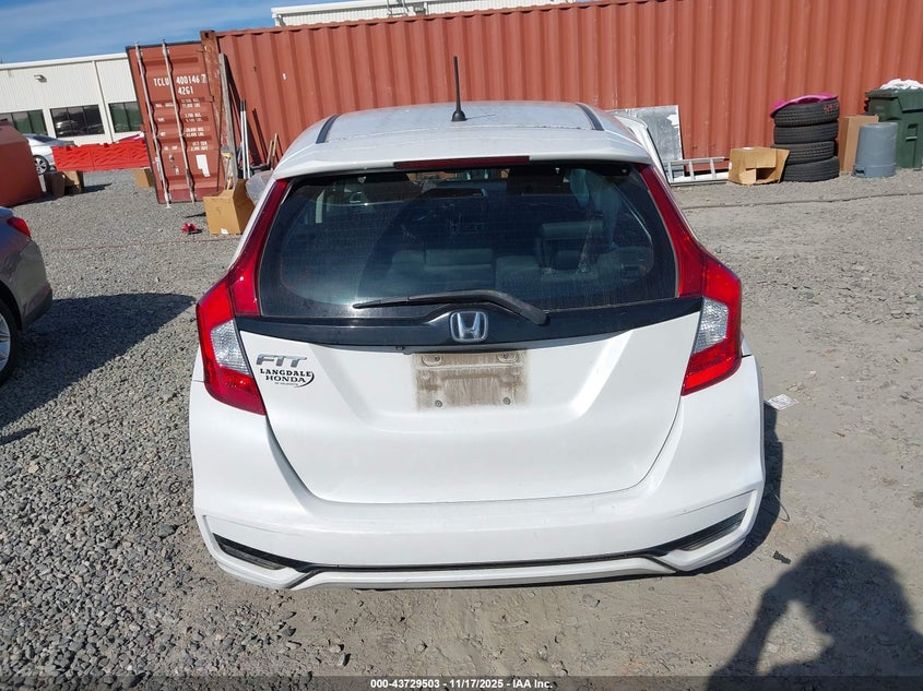 2019 Honda Fit Lx VIN: 3HGGK5H40KM736421 Lot: 43729503