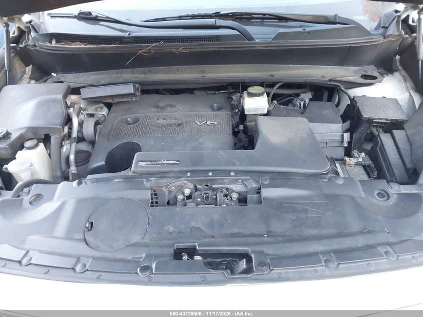 2013 Infiniti Jx35 VIN: 5N1AL0MM2DC303516 Lot: 43729506