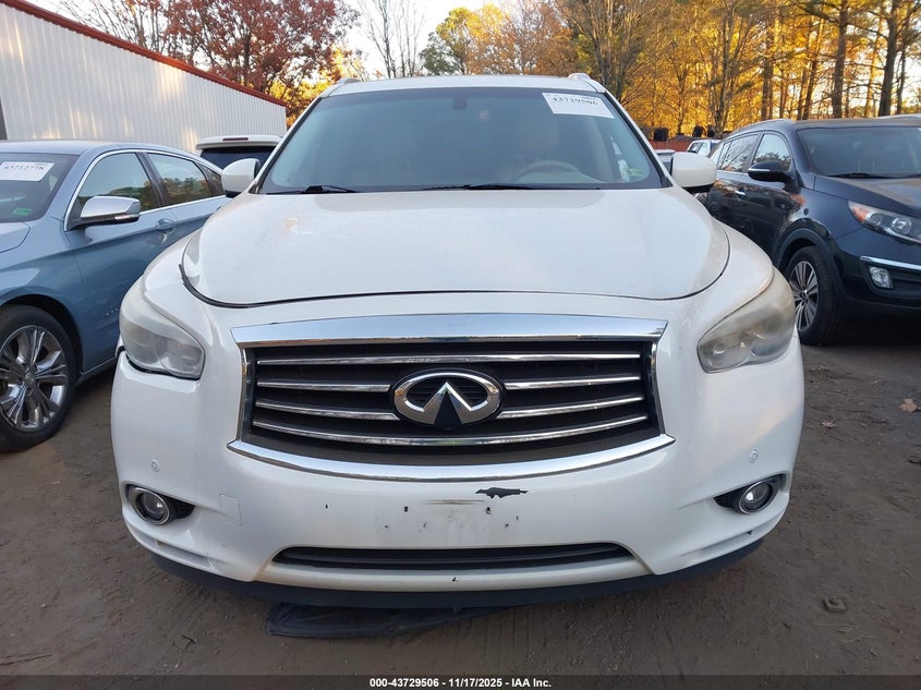 2013 Infiniti Jx35 VIN: 5N1AL0MM2DC303516 Lot: 43729506