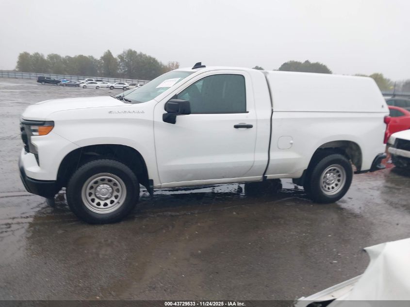 2023 Chevrolet Silverado 1500 2Wd Standard Bed Wt VIN: 3GCNAAEK6PG347812 Lot: 43729533