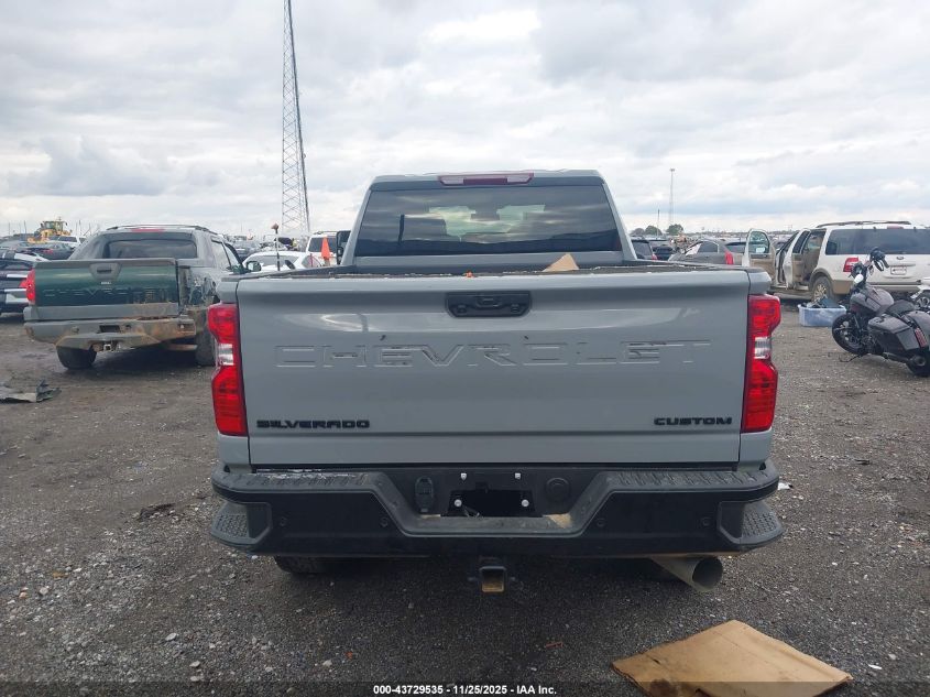 2025 Chevrolet Silverado 2500Hd 4Wd Standard Bed Custom VIN: 2GC4KMEY7S1174978 Lot: 43729535
