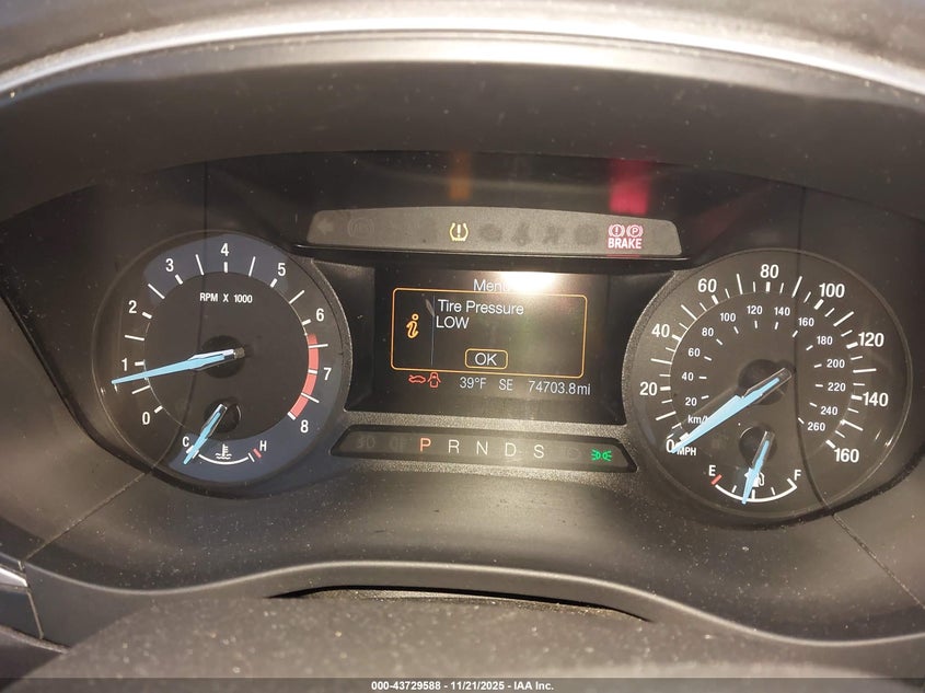 2013 Ford Fusion Se VIN: 3FA6P0H70DR354166 Lot: 43729588