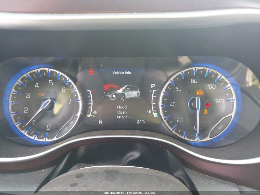 2017 Chrysler Pacifica Limited VIN: 2C4RC1GG3HR531363 Lot: 43729611