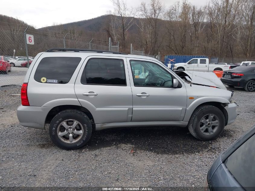 2005 Mazda Tribute S VIN: 4F2CZ94105KM04843 Lot: 43729640