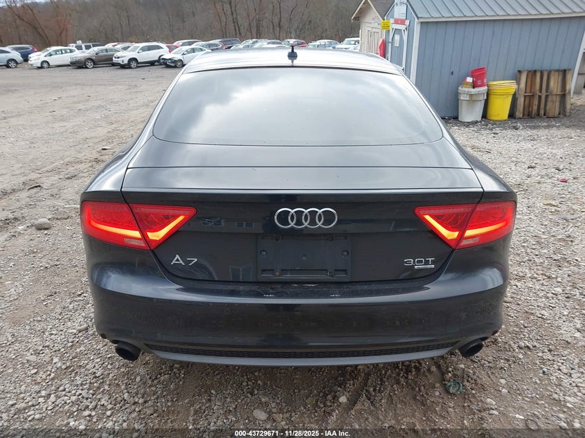 2012 Audi A7 Premium VIN: WAU3GAFC0CN172484 Lot: 43729671