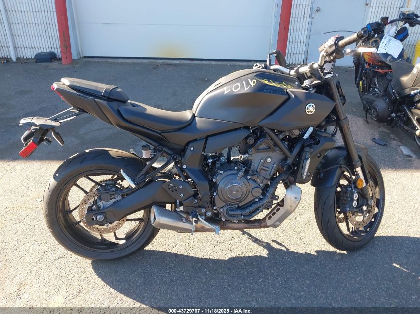 2025 Yamaha Mtn690 VIN: JYARM48E8SA001053 Lot: 43729707