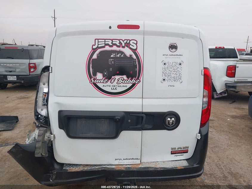 2018 Ram Promaster City Tradesman VIN: ZFBERFAB3J6L53266 Lot: 43729720