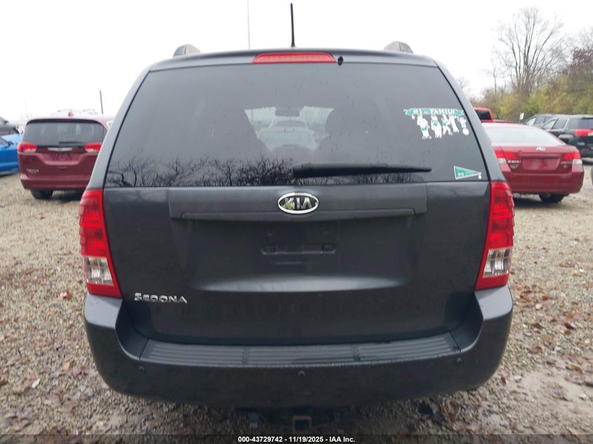 2012 Kia Sedona Lx VIN: KNDMG4C70C6493404 Lot: 43729742