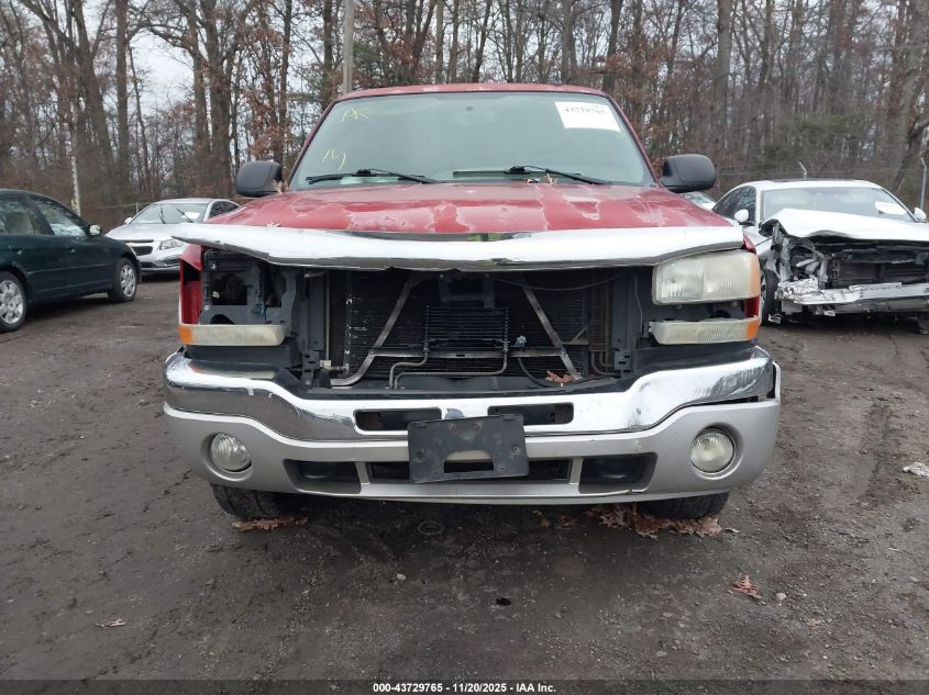 2006 GMC Sierra 1500 Sle2 VIN: 2GTEK13T561154521 Lot: 43729765