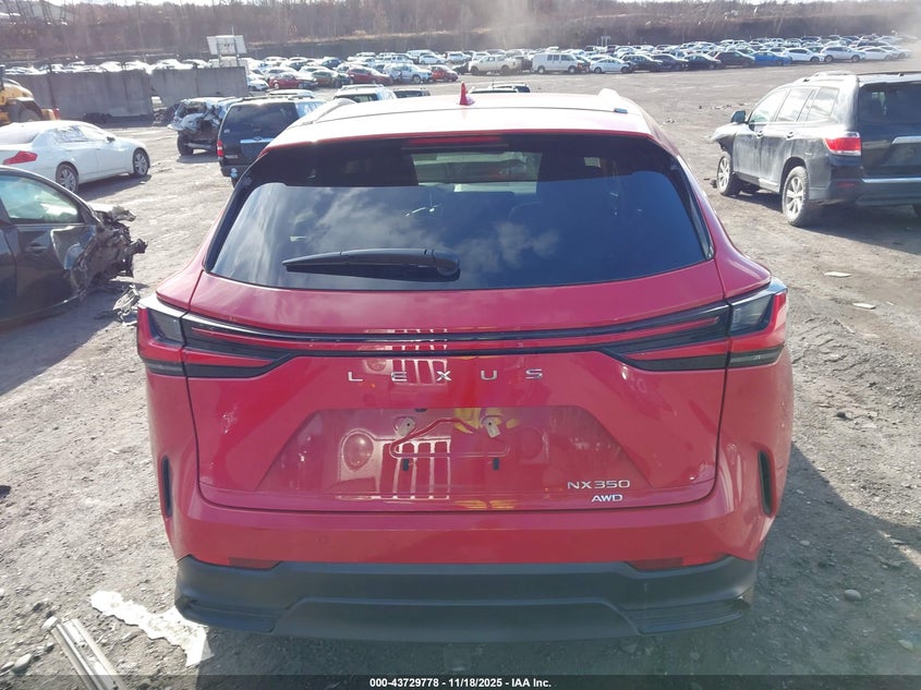 2025 Lexus Nx 350 VIN: 2T2AGCEZXSC083546 Lot: 43729778