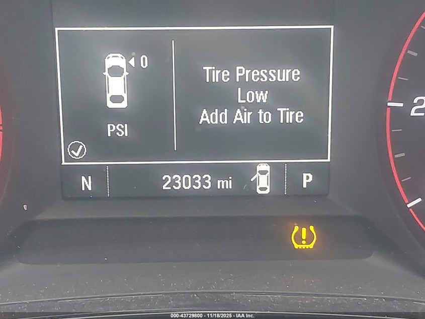 2025 Chevrolet Trax Fwd 1Rs VIN: KL77LGEP4SC070748 Lot: 43729800