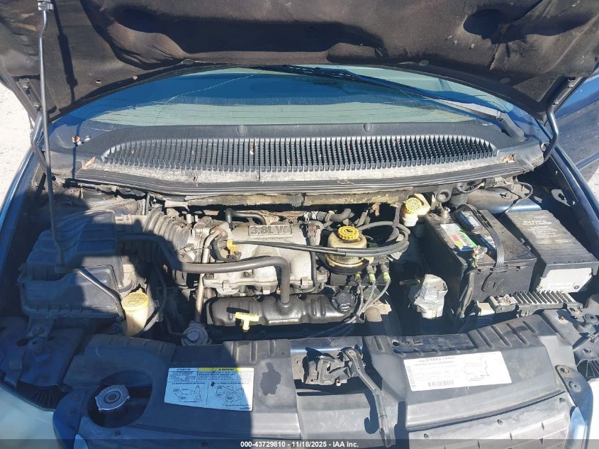 2001 Chrysler Town & Country Ex VIN: 2C4GP74L11R392159 Lot: 43729810