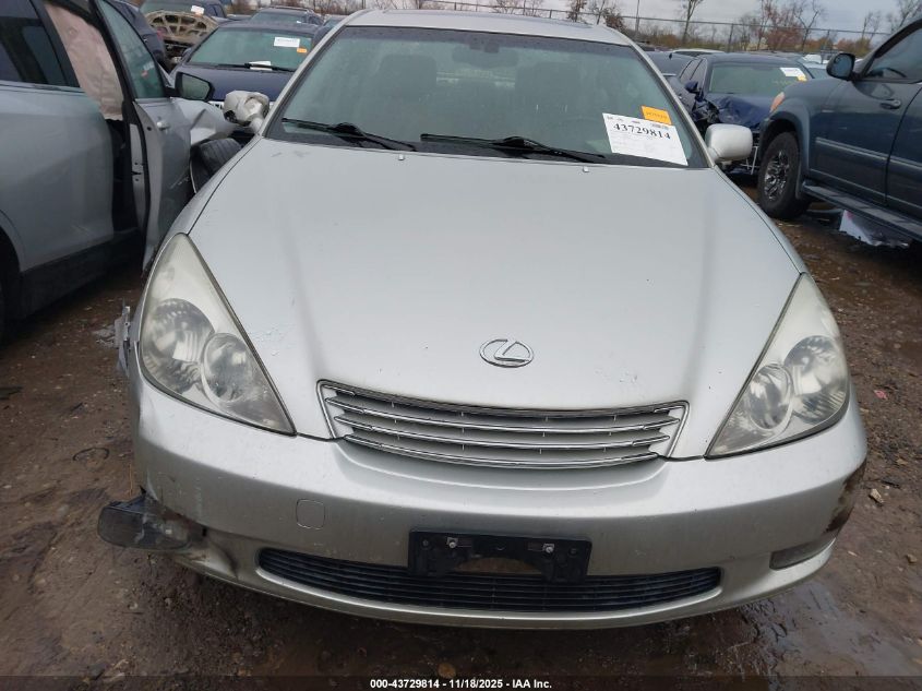 2004 Lexus Es 330 VIN: JTHBA30G545036570 Lot: 43729814